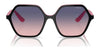 Vogue VO5361S Sunglasses | Size 55 / Dark Havana / Brown Gradient (Polarized) (3P 14%) №W656T5