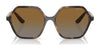 Vogue VO5361S Sunglasses | Size 55 / Dark Havana / Brown Gradient (Polarized) (3P 14%) №W656T5