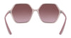 Vogue VO5361SF Sunglasses | Size 56 / Transparent Pink №28288H / Violet Gradient (2N 23.0%)