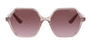 Vogue VO5361SF Sunglasses | Size 56 / Transparent Pink №28288H / Violet Gradient (2N 23.0%)