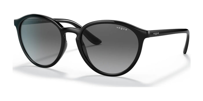 Vogue VO5374SF Sunglasses | Size 55 / Black №W44/11 / Grey Gradient (2N 30.0%)