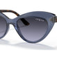Transparent Blue №27624Q