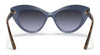 Vogue VO5377S Sunglasses | Size 52 / Transparent Blue №27624Q / Violet Gradient Dark Grey (2N 22.9%)