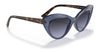 Vogue VO5377S Sunglasses | Size 52 / Transparent Blue №27624Q / Violet Gradient Dark Grey (2N 22.9%)
