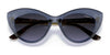 Vogue VO5377S Sunglasses | Size 52 / Transparent Blue №27624Q / Violet Gradient Dark Grey (2N 22.9%)