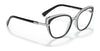 Vogue VO5383B Eyeglasses | Size 52 / Top Black/Transparent Grey №2928