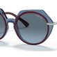 Top Purple/Transparent Blue №2933V1