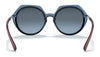 Vogue VO5384SB Sunglasses | Size 53 / Top Lilac/Transparent Pink №293614 / Pink Gradient Brown (2N 21.4%)