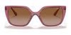 Vogue VO5386S Sunglasses | Size 54 / Transparent Purple №279813 / Brown Gradient (2N 25.6%)