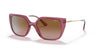 Vogue VO5386SF Sunglasses / Transparent Purple №279813 / Brown Gradient (2N 26.4%) / Size 55