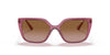 Vogue VO5386SF Sunglasses / Transparent Purple №279813 / Brown Gradient (2N 26.4%) / Size 55