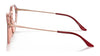 Vogue VO5401D Eyeglasses | Size 53 / Top Red/Red Transparent №2297