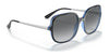 Vogue VO5405S Sunglasses | Size 57 / Top Black/Rainbow Green №296511 / Grey Gradient (2N 26%)