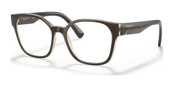 Vogue VO5407 Eyeglasses / Top Brown / Flowers Brown №2959 / Size 51