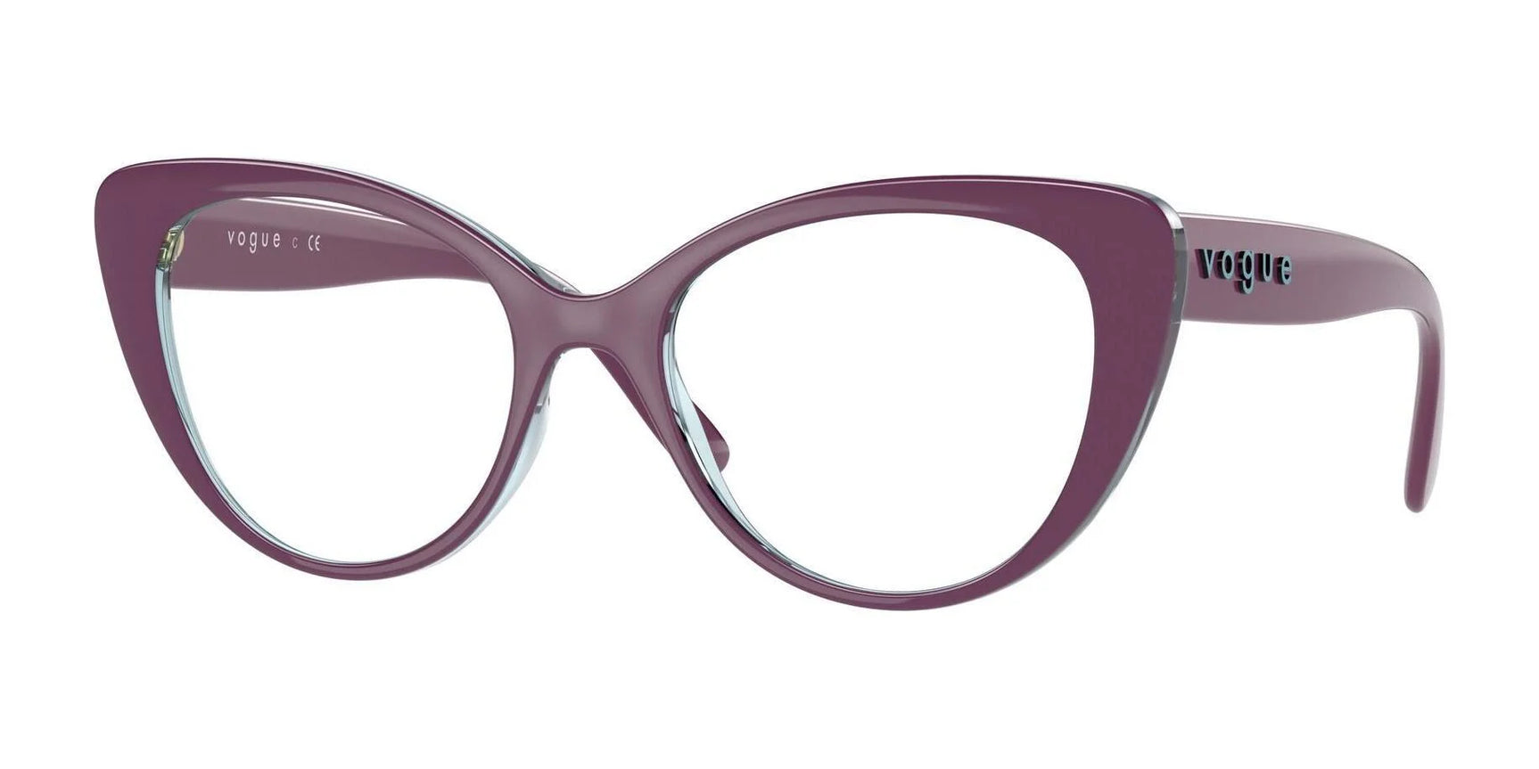 Vogue VO5422 Eyeglasses Top Dark Violet / Serigraphy