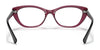Vogue VO5425B Eyeglasses / Transparent Dark Cherry №2989 / Size 52