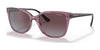 Vogue VO5426S Sunglasses | Size 54 / Transparent Purple / Grey Gradient Dark Violet (Polarized) (3P 16.5%) №276162