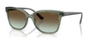 Vogue VO5426S Sunglasses | Size 54 / Transparent Mallard Green / Green Gradient Brown (2N 25.5%) №3086E8