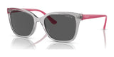 Vogue VO5426SF Sunglasses Transparent Grey / Dark Grey