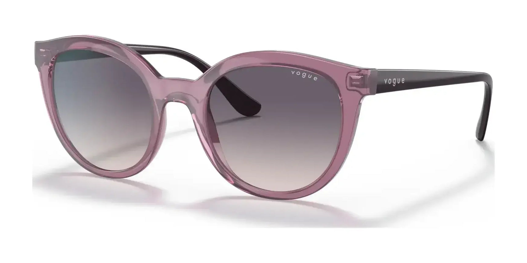 Vogue VO5427S Sunglasses Transparent Purple / Pink Gradient Dark Grey