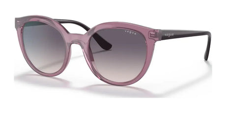 Vogue VO5427S Sunglasses Transparent Purple / Pink Gradient Dark Grey