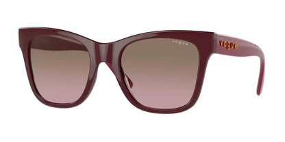 Vogue VO5428SF Sunglasses Bordeaux / Violet Gradient Brown