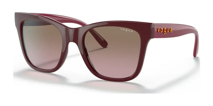 Vogue VO5428SF Sunglasses | Size 51 / Bordeaux №213914 / Violet Gradient Brown (2N 27%)