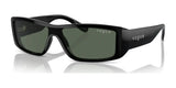 Vogue VO5442SM Sunglasses Black / Dark Green