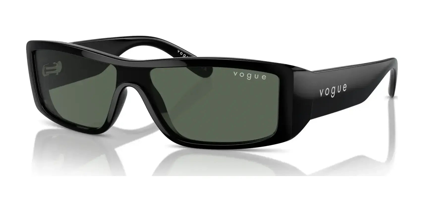 Vogue VO5442SM Sunglasses Black / Dark Green