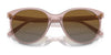 Vogue VO5453S Sunglasses | Size 53 / Transparent Light Green / Brown Gradient (3N 16%) №302213