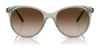 Vogue VO5453S Sunglasses | Size 53 / Transparent Light Green / Brown Gradient (3N 16%) №302213