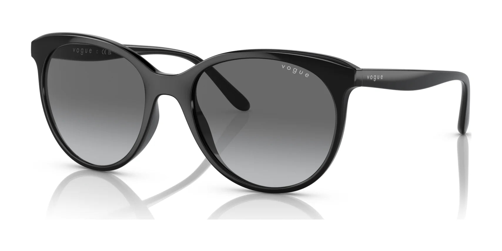 Vogue VO5453S Sunglasses Black / Gradient Grey