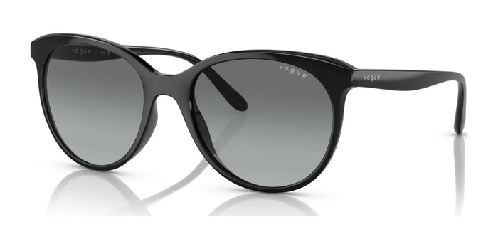 Vogue VO5453SF Sunglasses | Size 54 / Black №W44/11 / Gradient Grey (2N 30.0%)