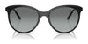 Vogue VO5453SF Sunglasses | Size 54 / Black №W44/11 / Gradient Grey (2N 30.0%)