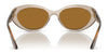 Vogue VO5456S Sunglasses | Size 55 / Transparent Caramel №299083 / Bronze  (Polarized) (2P 19%)