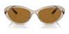Vogue VO5456S Sunglasses | Size 55 / Transparent Caramel №299083 / Bronze  (Polarized) (2P 19%)