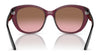 Vogue VO5457S Sunglasses | Size 53 / Transparent Caramel / Brown Gradient (Polarized) (3P 14%) №2990T5