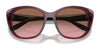 Vogue VO5457S Sunglasses | Size 53 / Transparent Caramel / Brown Gradient (Polarized) (3P 14%) №2990T5