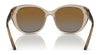 Vogue VO5457S Sunglasses | Size 53 / Transparent Caramel / Brown Gradient (Polarized) (3P 14%) №2990T5