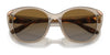 Vogue VO5457S Sunglasses | Size 53 / Transparent Caramel / Brown Gradient (Polarized) (3P 14%) №2990T5