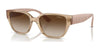Vogue VO5459SB Sunglasses | Size 53 / Transparent Light Brown №282613 / Gradient Brown (3N 16%)
