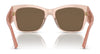 Vogue VO5462S Sunglasses | Size 54 / Dark Havana / Grey Gradient Dark Grey (Polarized) (3P 12%) №W656T3