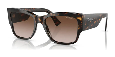 Vogue VO5462S Sunglasses Dark Havana / Gradient Brown