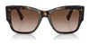 Vogue VO5462S Sunglasses | Size 54 / Dark Havana / Grey Gradient Dark Grey (Polarized) (3P 12%) №W656T3