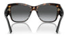 Vogue VO5462S Sunglasses | Size 54 / Dark Havana / Grey Gradient Dark Grey (Polarized) (3P 12%) №W656T3