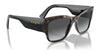 Vogue VO5462S Sunglasses | Size 54 / Dark Havana / Grey Gradient Dark Grey (Polarized) (3P 12%) №W656T3