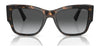 Vogue VO5462S Sunglasses | Size 54 / Dark Havana / Grey Gradient Dark Grey (Polarized) (3P 12%) №W656T3