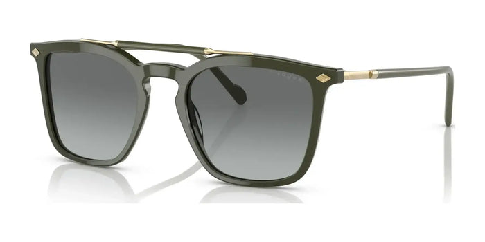 Vogue VO5463S Sunglasses | Size 51 / Full Green / Gradient Grey (2N 30.0%) №291411
