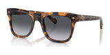 Vogue VO5465S Sunglasses Havana Honey / Gradient Dark Grey  (Polarized)