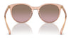Vogue VO5468SD Sunglasses | Size 56 / Transparent Peach / Violet Gradient Brown (2N 27%) №295414